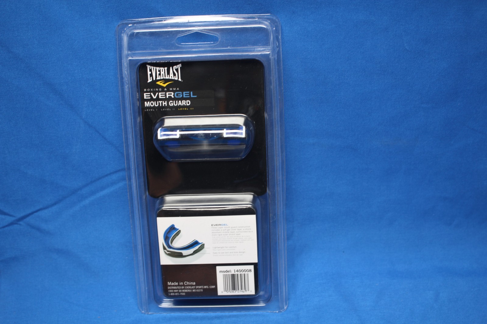 Everlast blue mouth guard 1400008 Boxing MMA