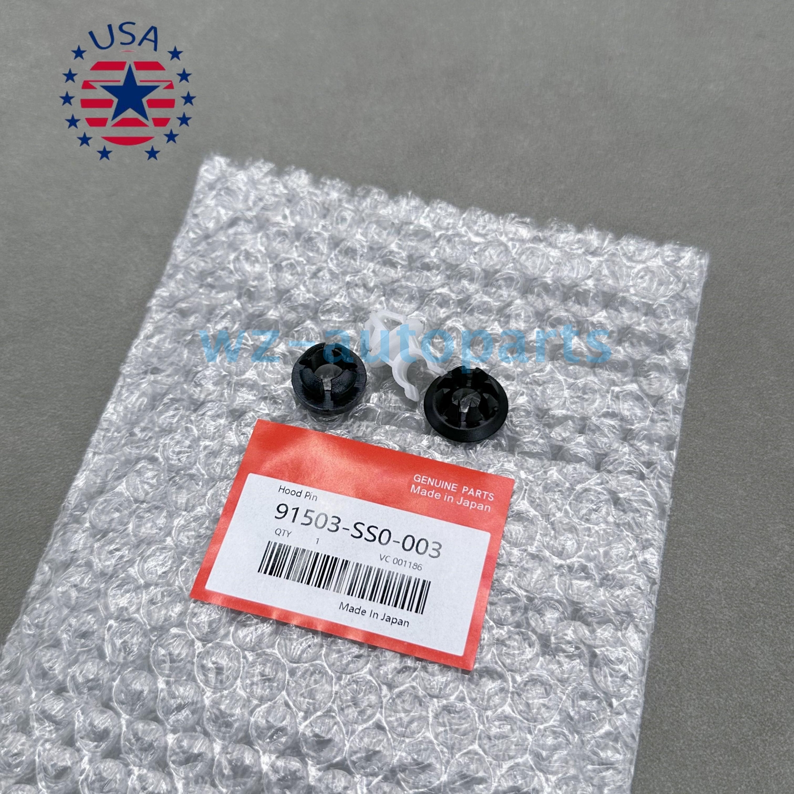 OEM! 3pcs Car Hood Support Prop Rod Holder Clip For Honda Accord Odyssey Prelude