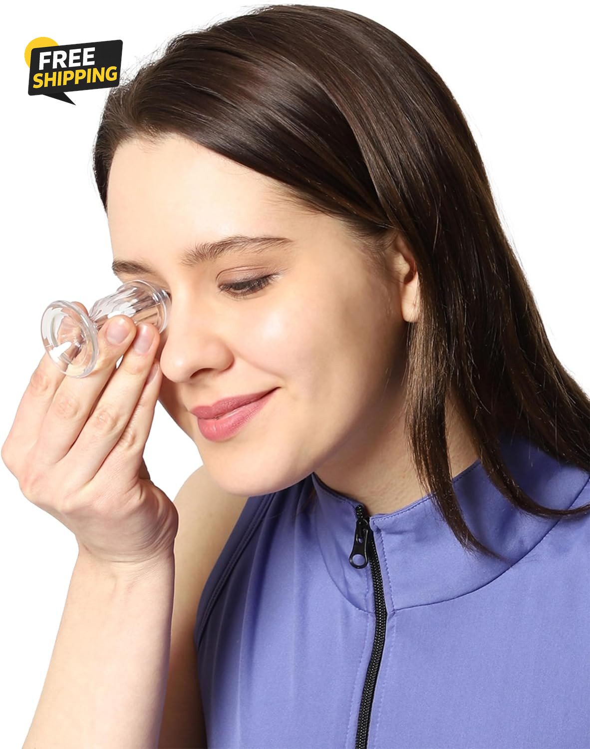 Eye Wash Cup Set of 2 for Keep Your Eyes Clean and Healthy