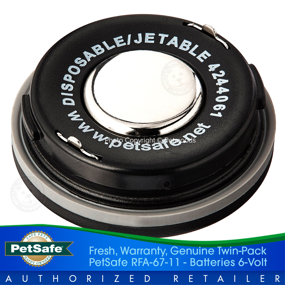 PetSafe RFA-67D-11 Batteries 6V for Dog Fence Collar Receiver PIF-275-19 PUL-275