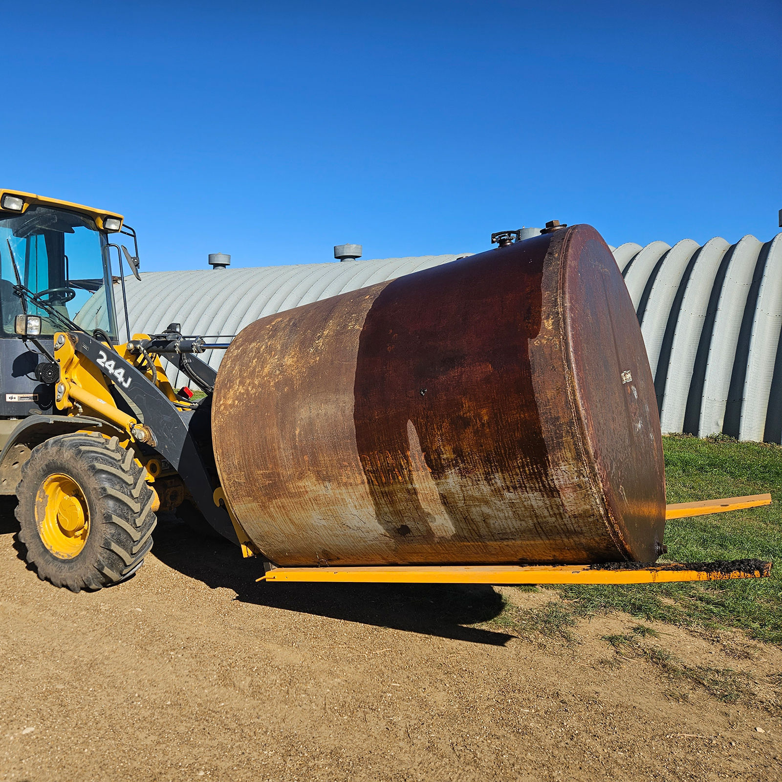 Pair 96" Length 4.5" Wide Forklift Extension Pallet Forks High Tensile Steel US