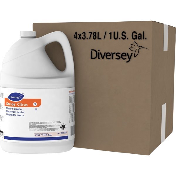 Diversey 903904 Neutral Floor Cleaner,1 Gal.,Citrus