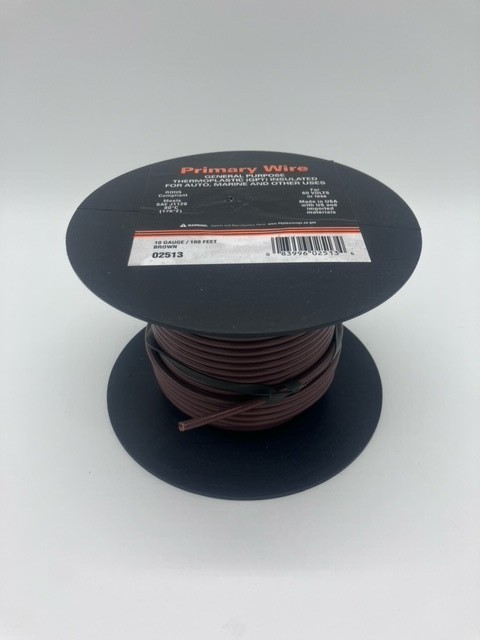 10 Gauge Primary Wire 100% Fine-Stranded Copper Made in the USA Lot NOT CCA