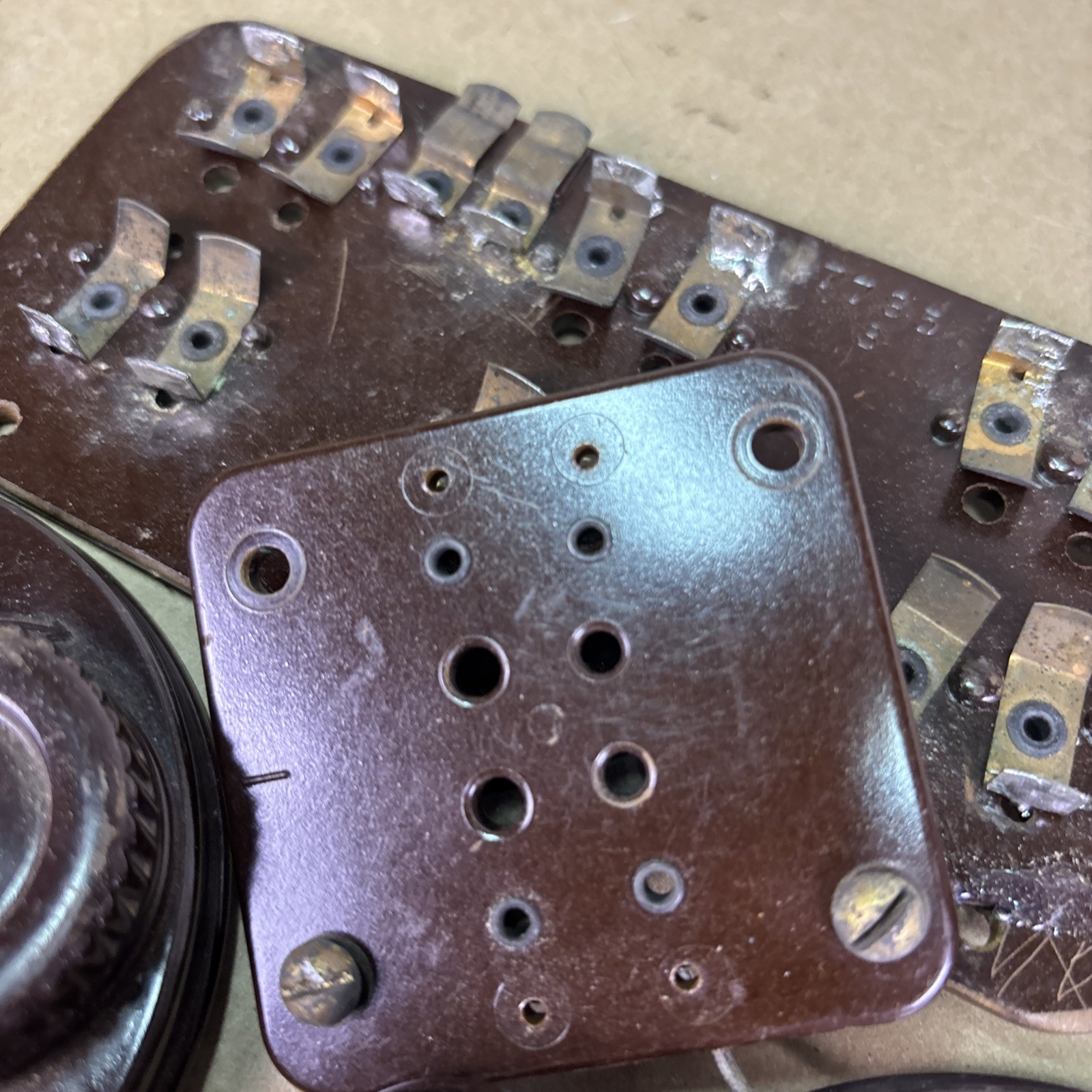 VTG Lot of 1950s Rotary Wafer Assembly Switches & Multi-Deck Ham Radio Parts