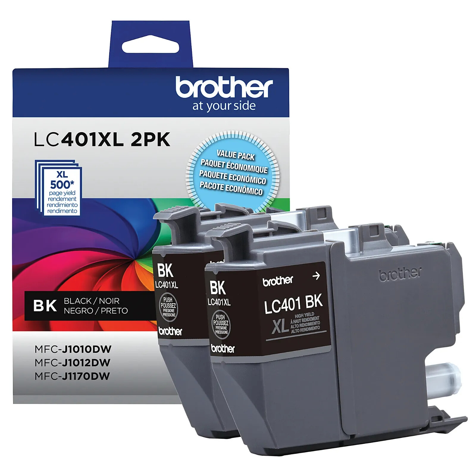 Brother Genuine LC401 / LC401XL Ink Cartridge MFC-J1010DW MFC-J1012DW MFC-J1170D
