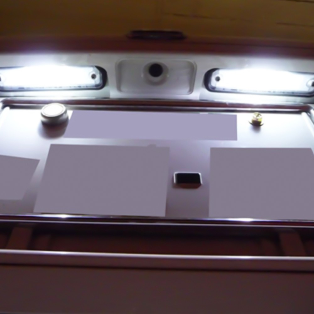 AUXITO 18LED Light License Plate Tag Lamp 6000K Canbus For 1992-2000 Honda Civic