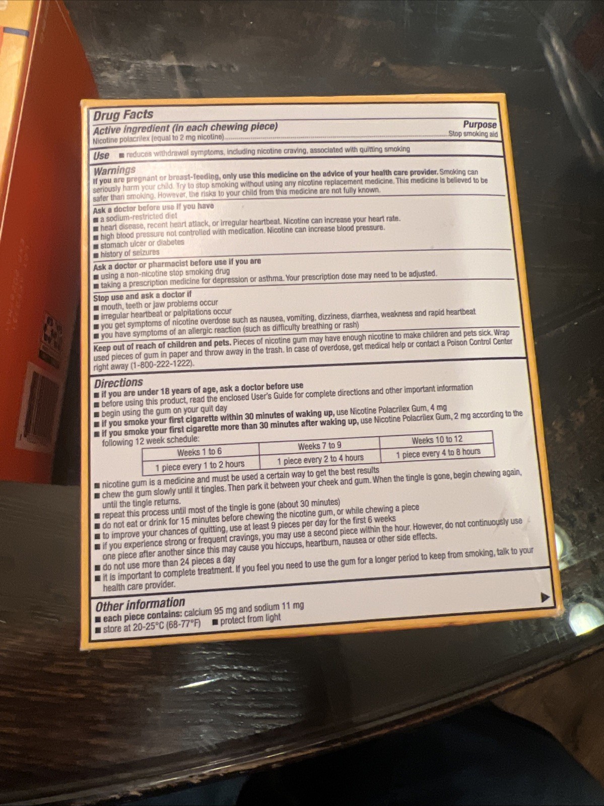 2 Pack Amazon Polacrilex Gum (2mg Nicotine) 160 Count - Fruit Flavor