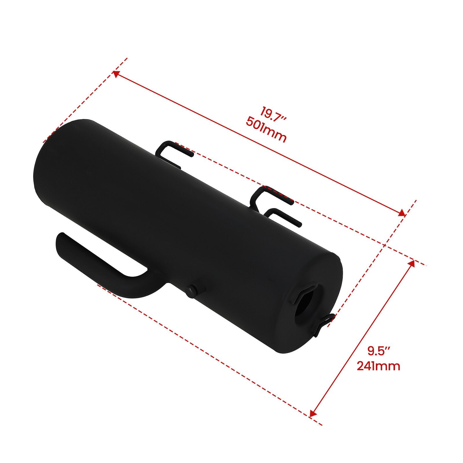 Exhaust Muffler Silencer for Polaris Ranger 800 EFI 2010-2014 1262115-489