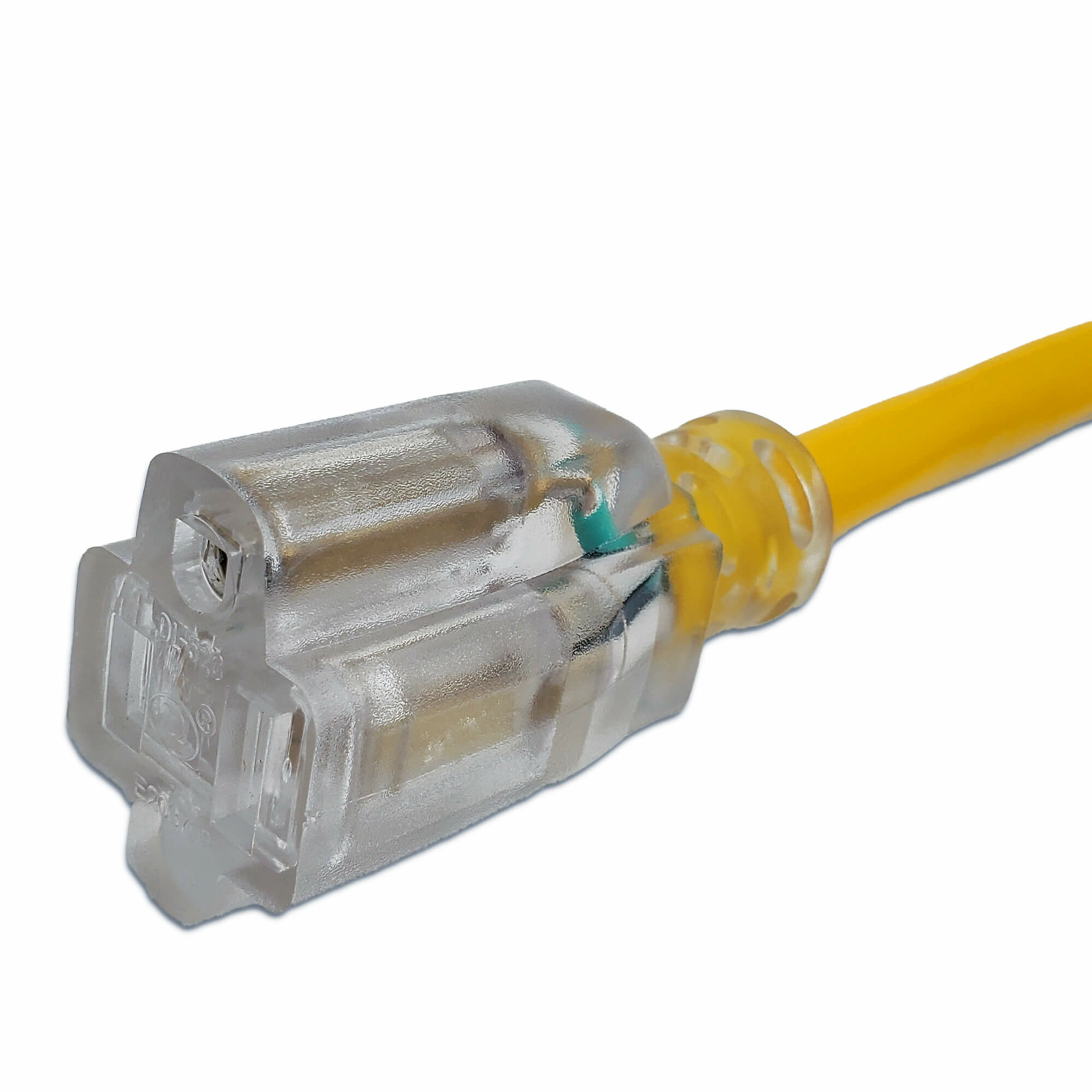 12 Gauge Heavy Duty Lighted Extension Cords SJTW Indoor / Outdoor 15-Amp Cord