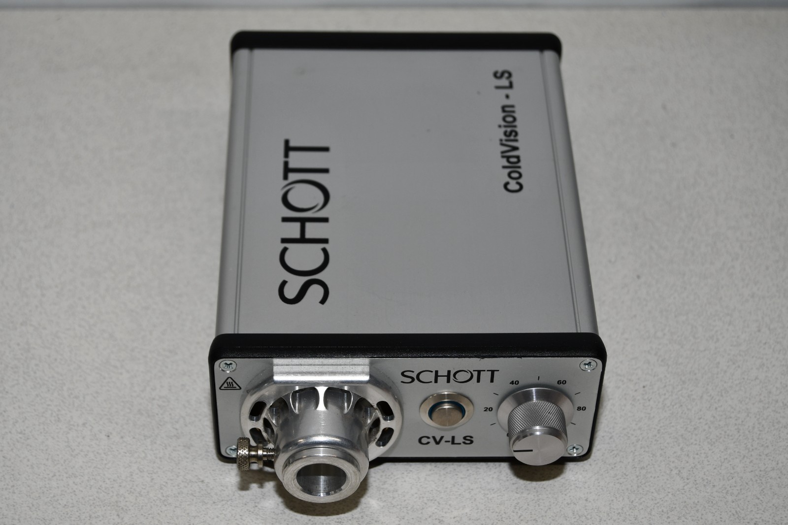 ^ Schott Coldvision CV-LS RGBW RGB Fiber Optic Light Source Model A20980 #X6488