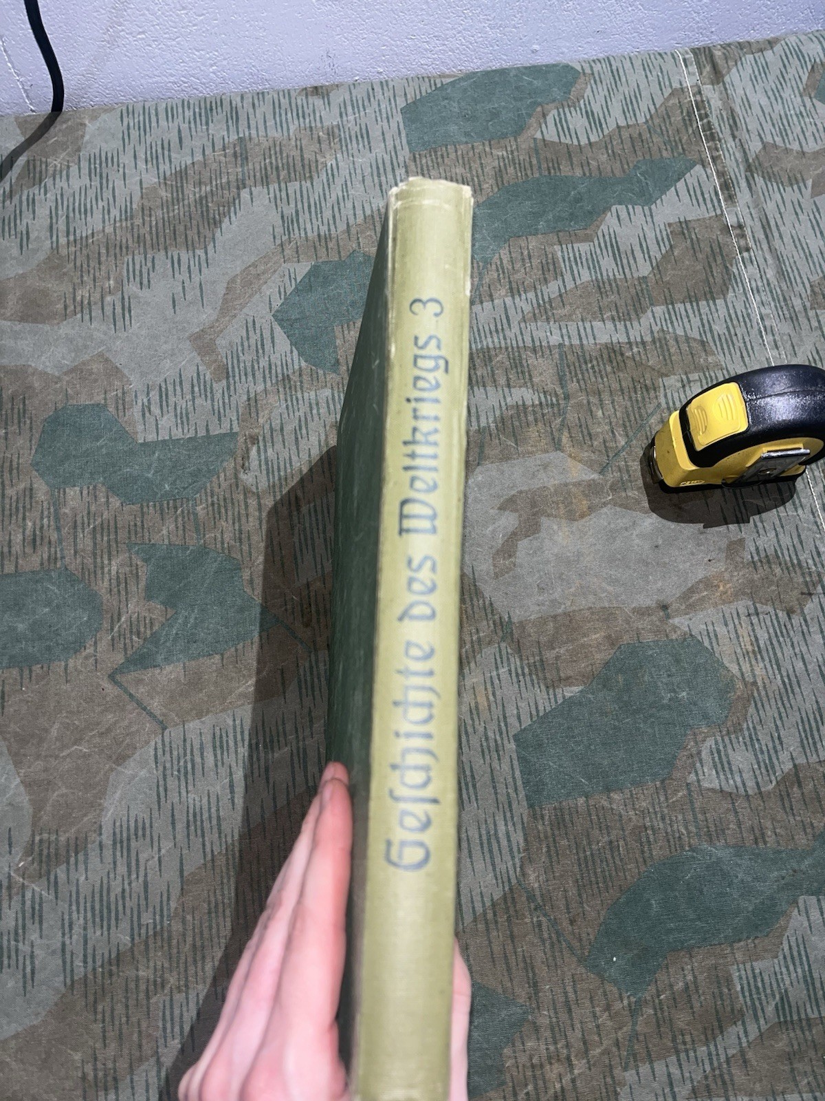 WW2 German Era Original Die Geschichte Des Weltkriegs Book #3 on German Military