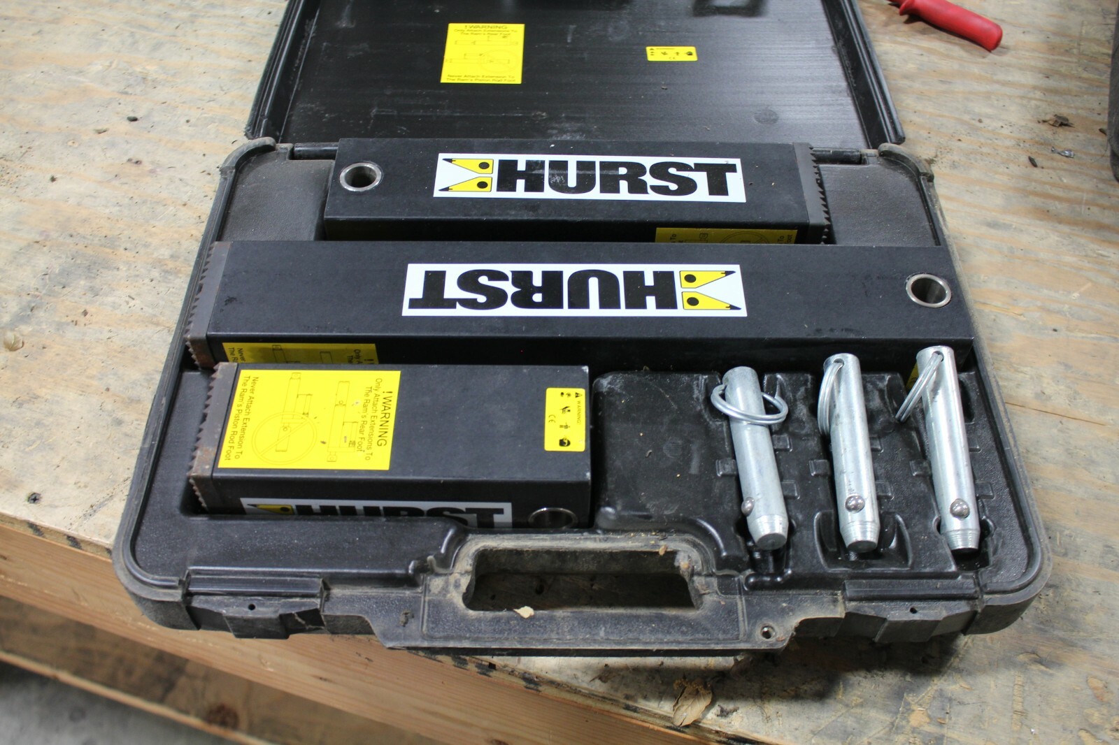 Hurst Jaws Of Life Ram Extension Block Attatchment Set 16", 12", 8"