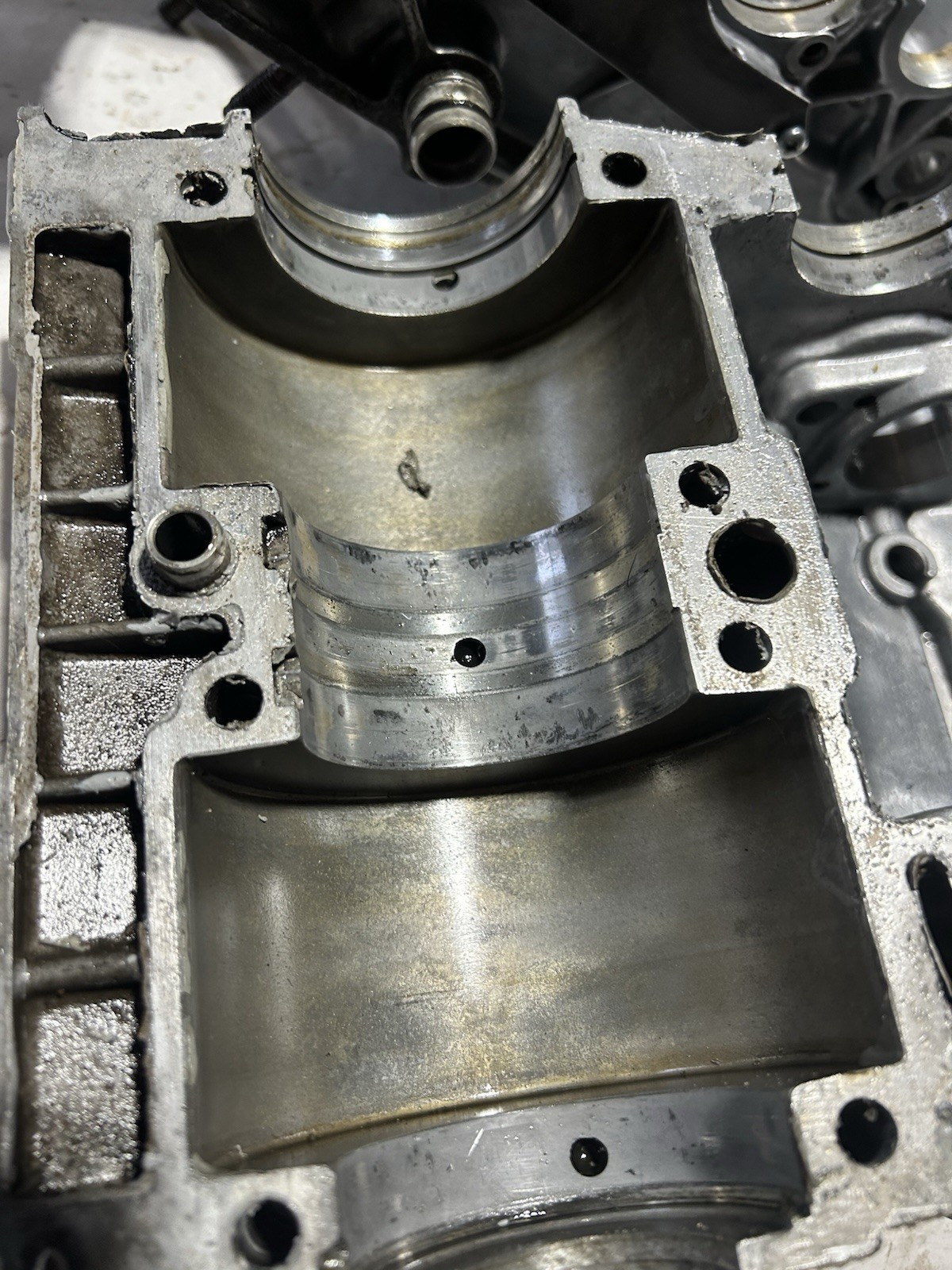 1987 - 2006 Yamaha Banshee Yfz350 Engine Motor Crankcase Bottom End Block Set