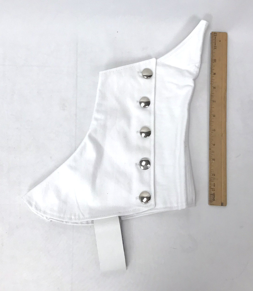 White Spatterdashes with Peaked Rear