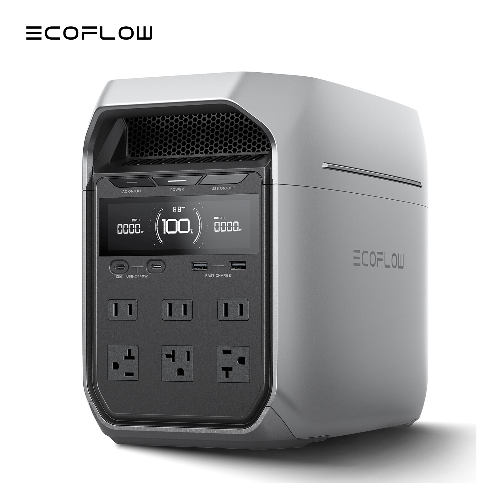 EcoFlow DELTA 3 Plus 1024Wh Portable Power Station LFP Battery for Camping RV
