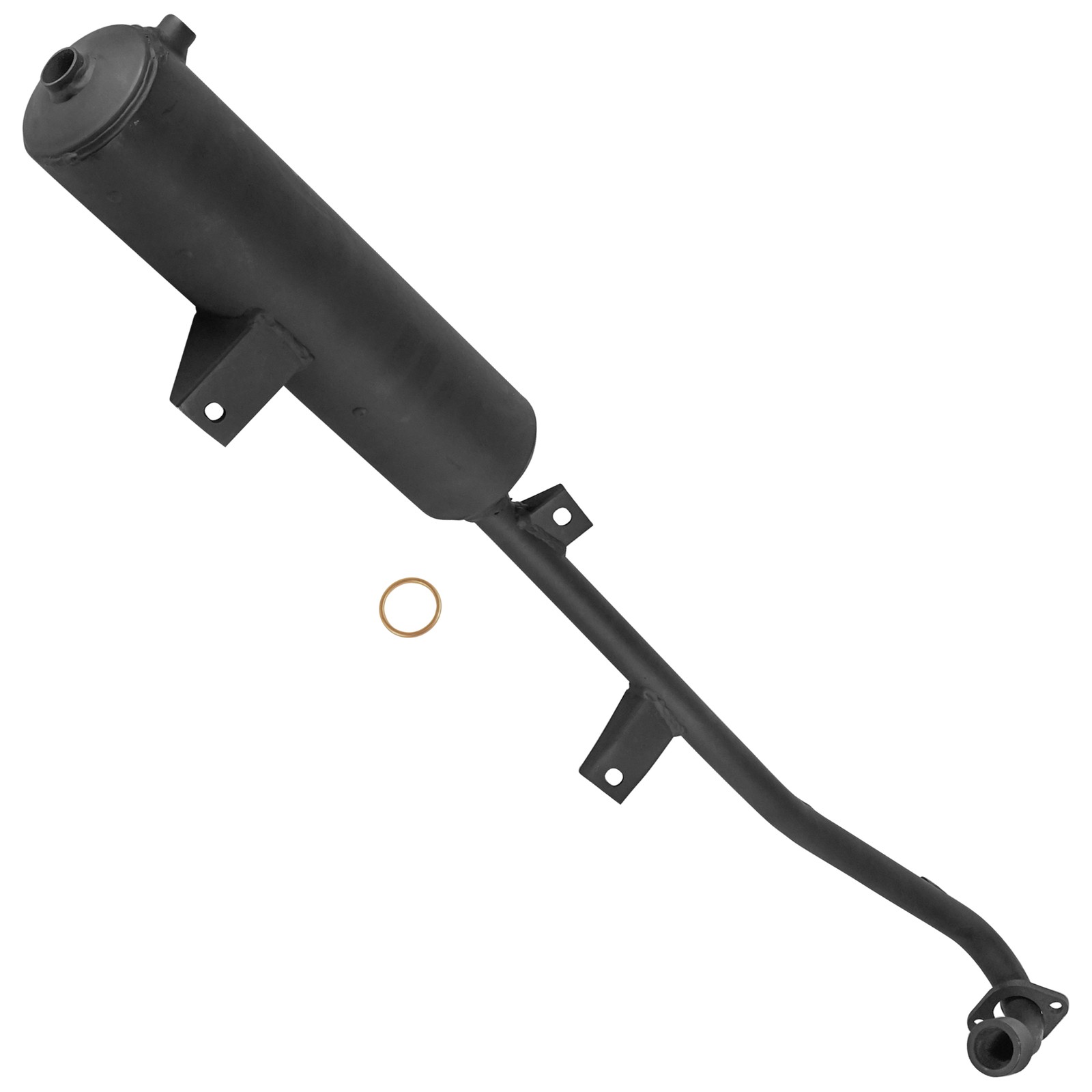 Caltric Exhaust Muffler Pipe & Gasket for Honda Fourtrax 300 TRX300 2X4 93-2000