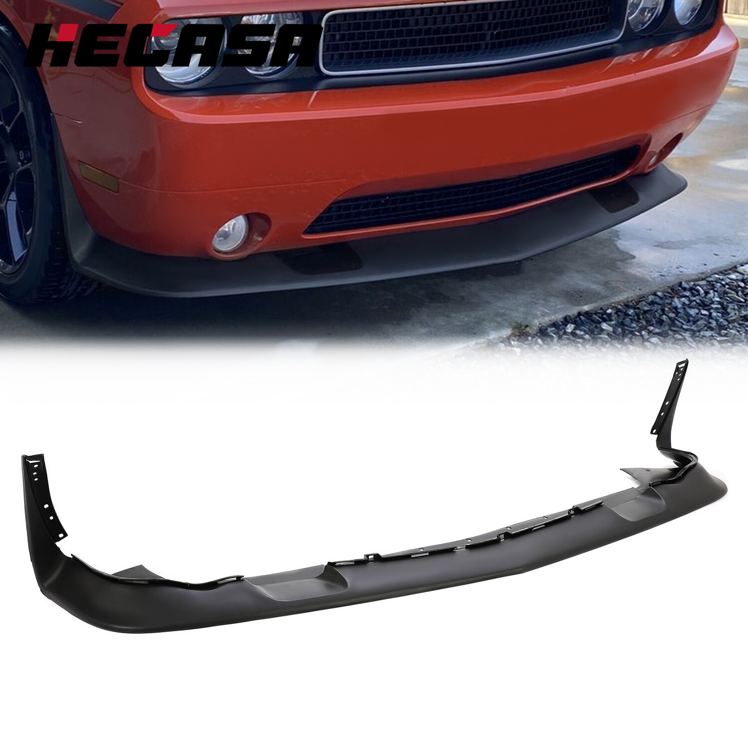 Front Lower Bumper Air Deflector Valance For Dodge Challenger R/T SRT SRT8 08-14