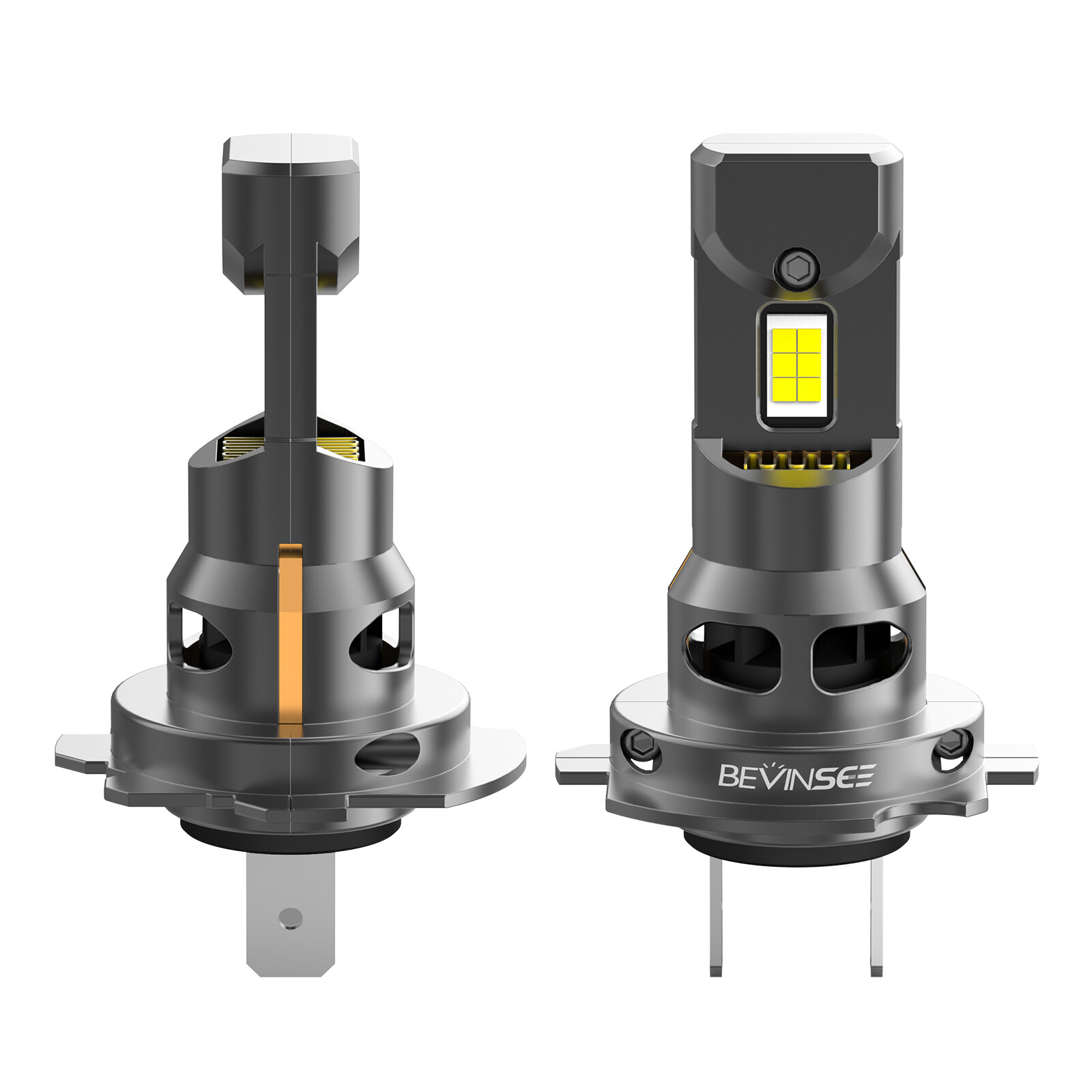 H7 LED Headlight Bulbs Bright for Honda CBR600RR 2003-2017 CBR600F4i 2001-2006