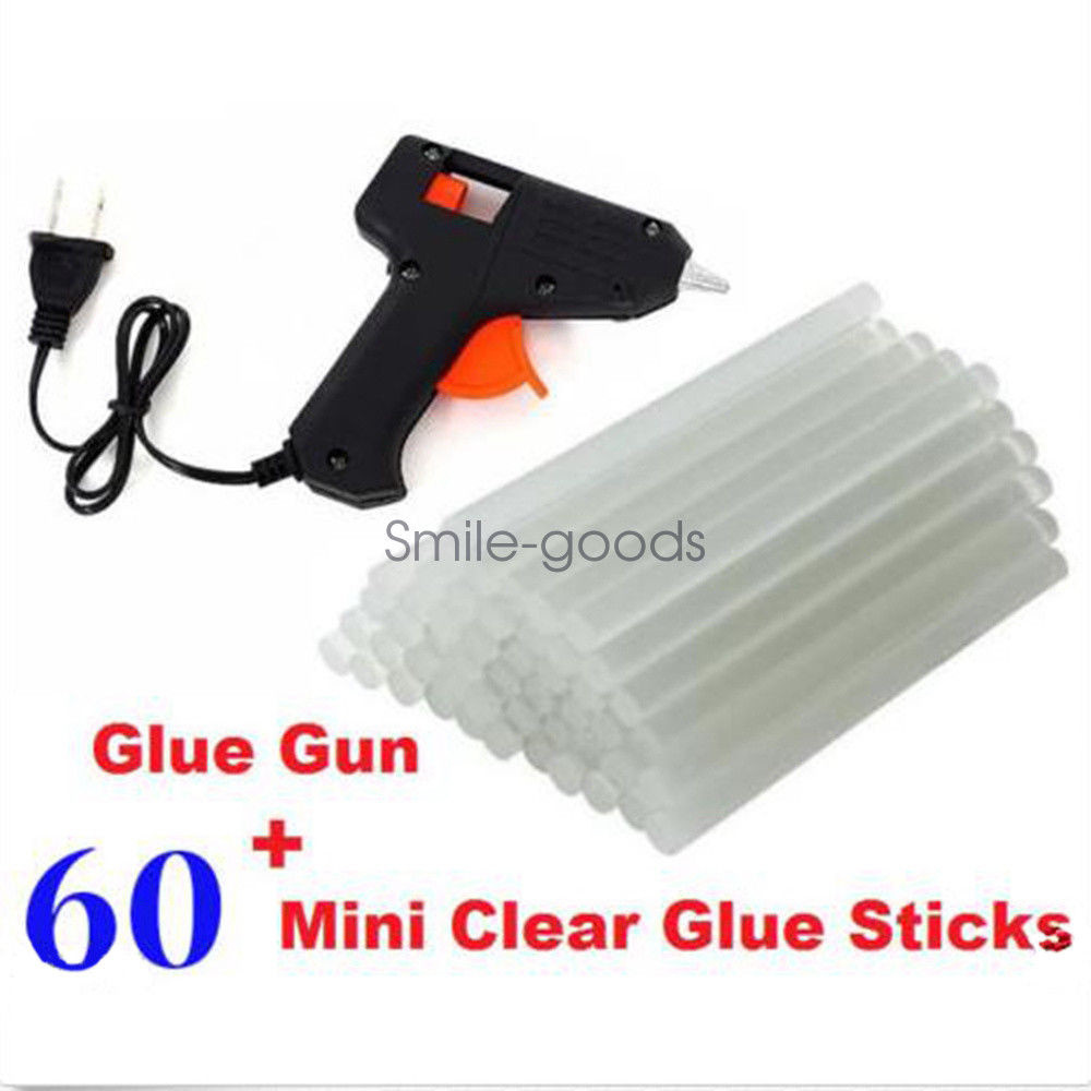 20W Hot Melt Glue Gun with 7mm Glue Stick Mini Electric Heat Repair Tools DIY