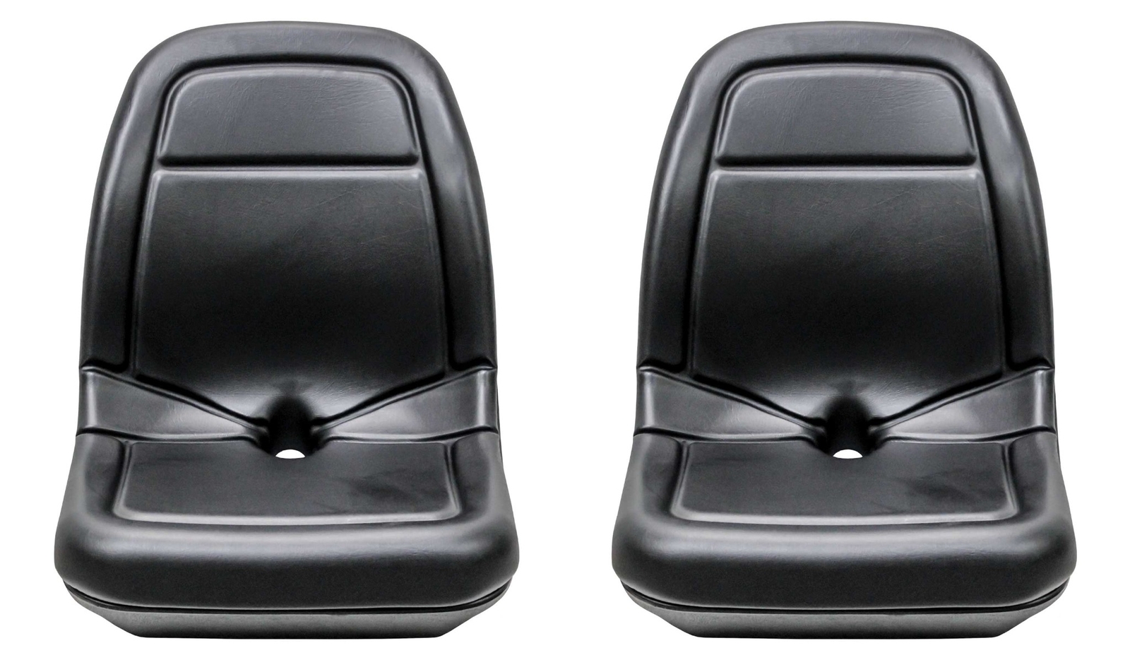 Yamaha Rhino 450, 660, 700 Black Vinyl Bucket Seat Pair- See Description