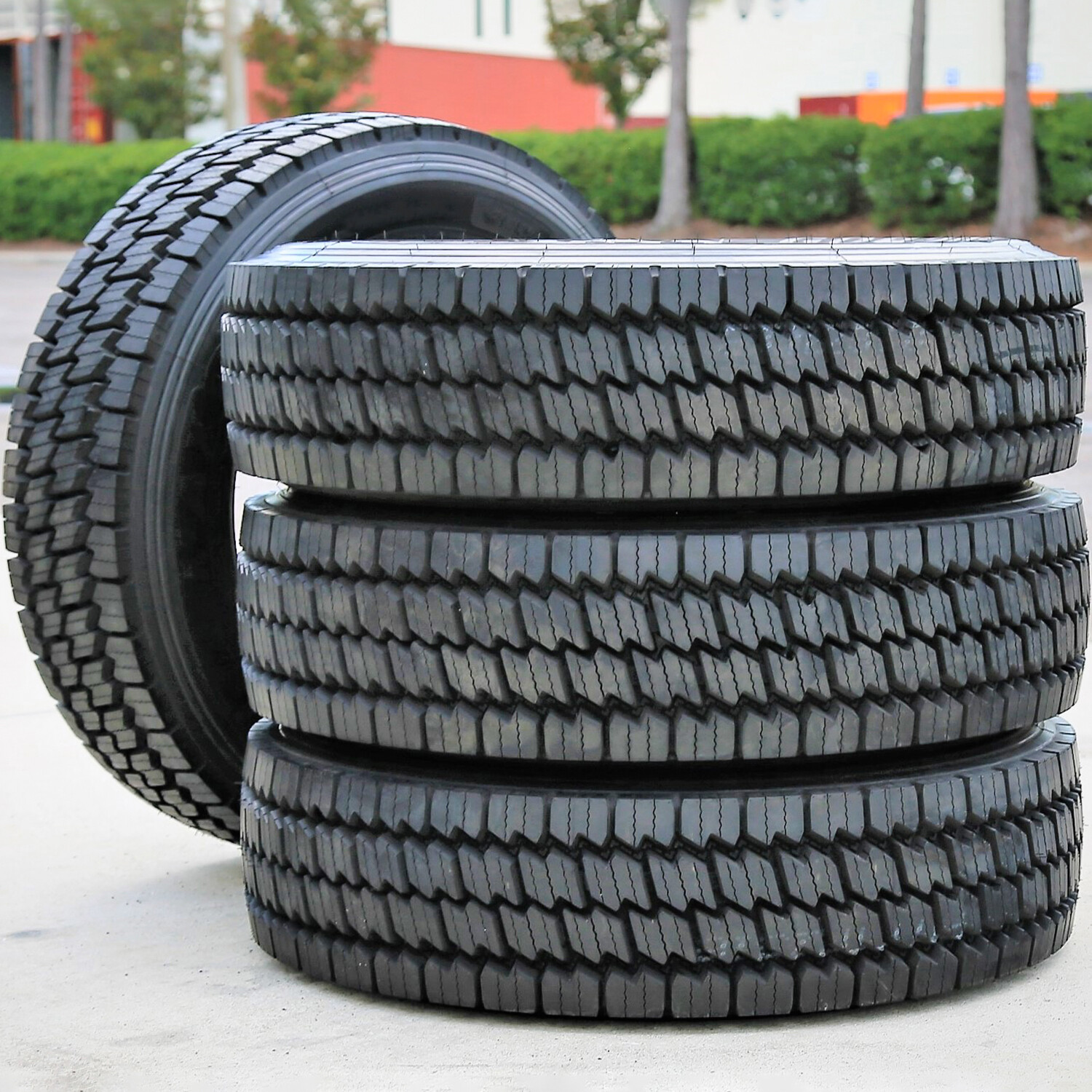 2 Tires Green Max GDR202 245/70R19.5 Load H 16 Ply Drive Commercial