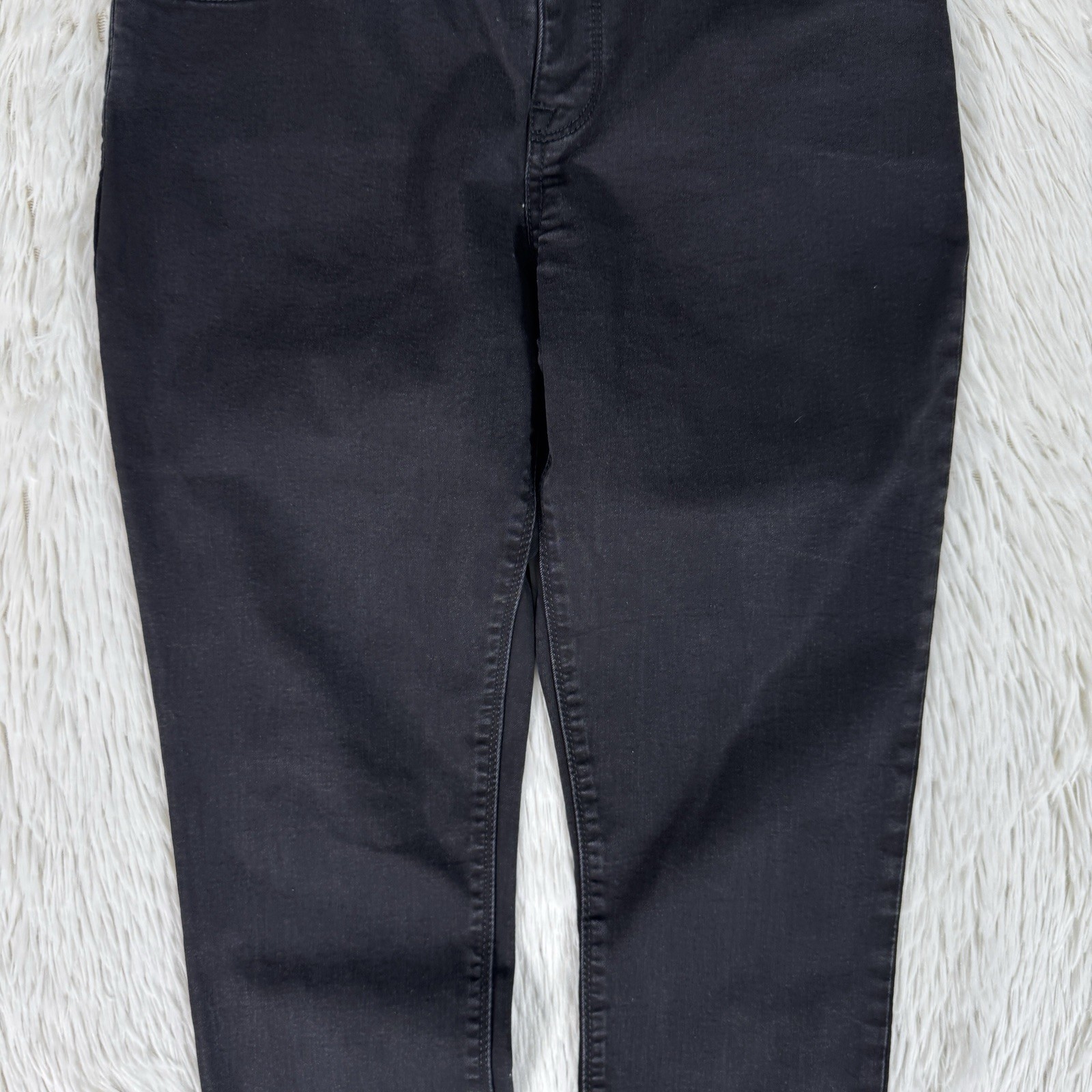 Lee Modern Series Black Mid-Rise Dream Legging Denim Jeans Women's Size 8M