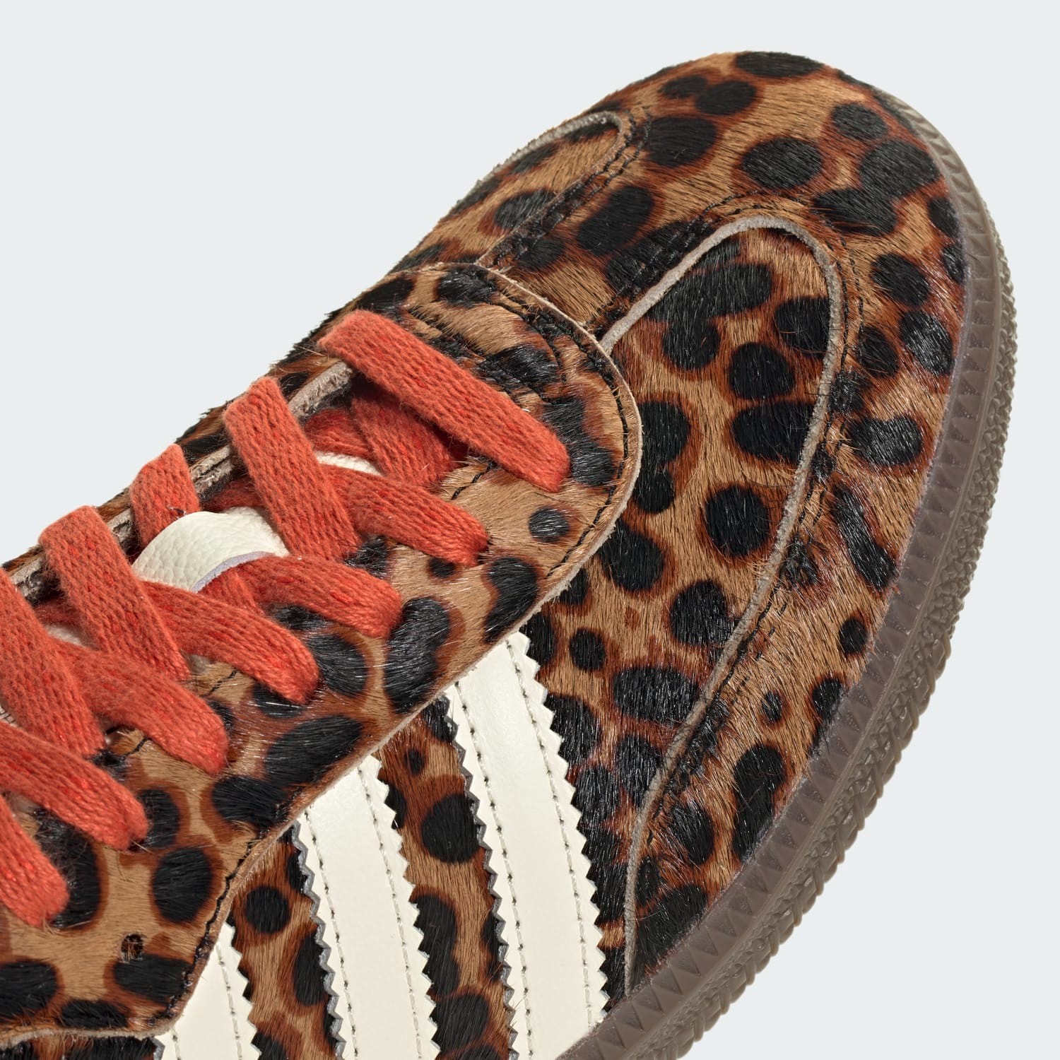 Adidas Originals Samba OG Preloved Red Leopard Rare Lifestyle Women Shoes JI2734