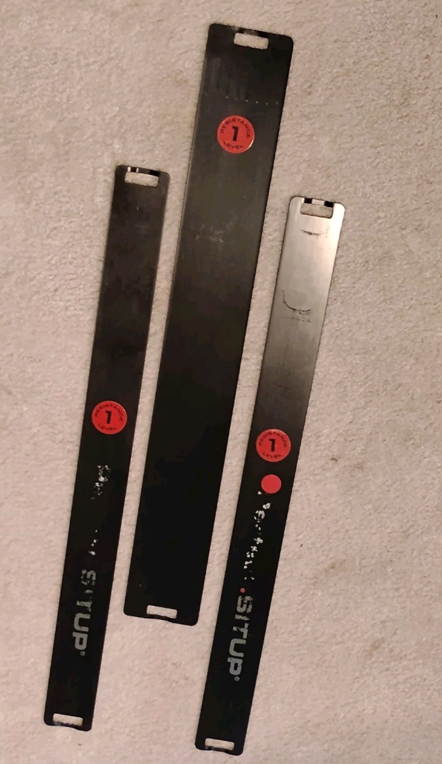 The Perfect Situp Machine Replacement Metal Head & Leg Bar Blade 3pc Set Fitness