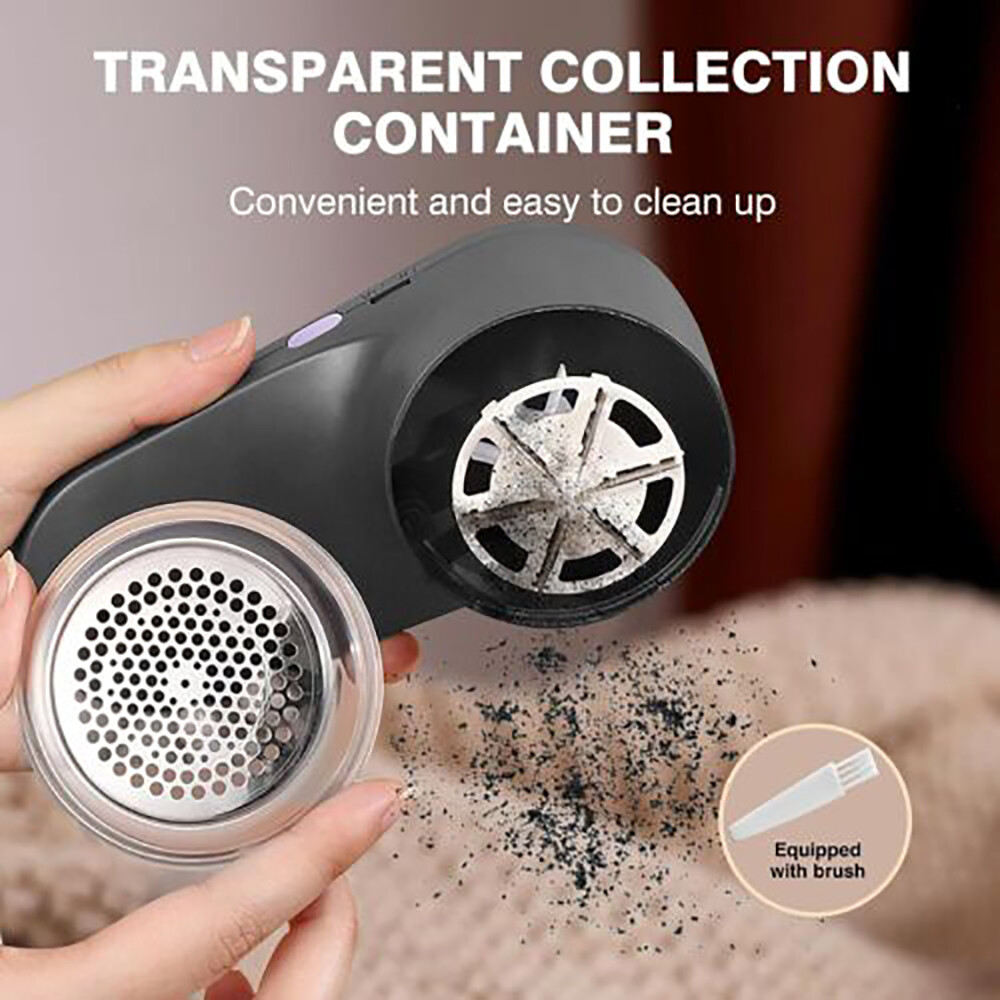 Electric Clothes Lint Pill Fluff Remover Rechargeable Fabric Sweater Fuzz Shaver