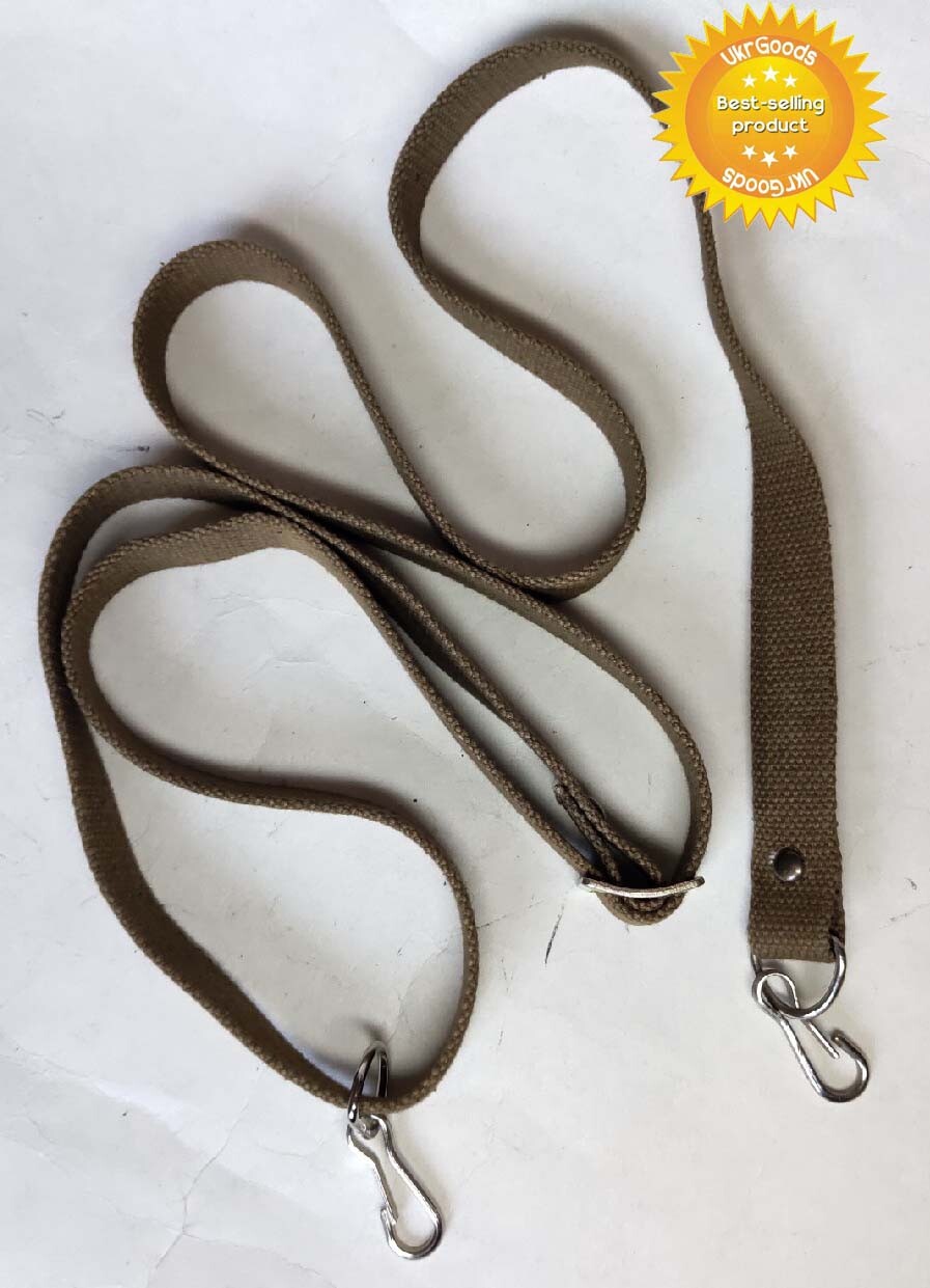 2 pcs Carrying Sling Belt Two Point Soviet USSR Army Military Strap Canvas New