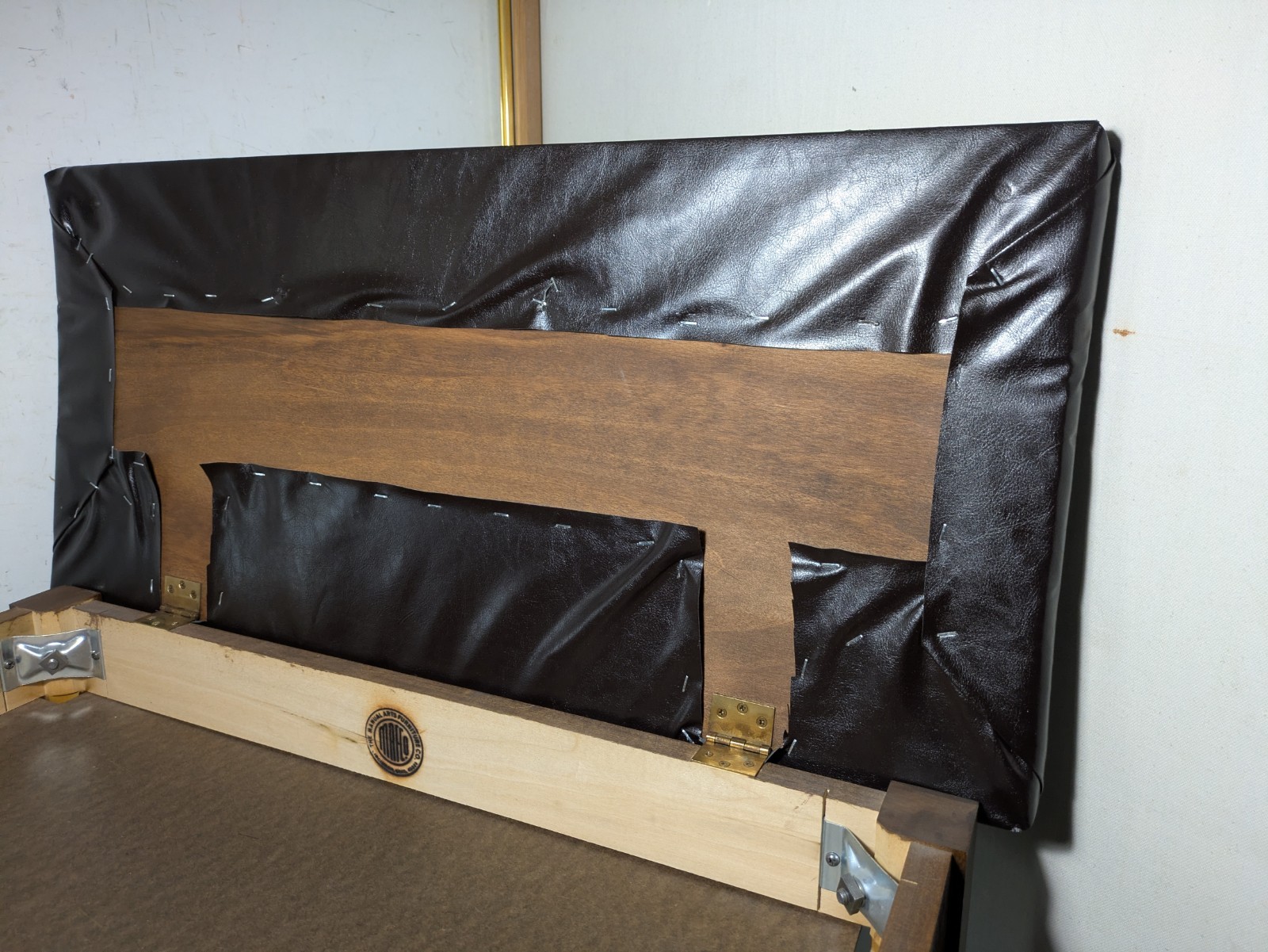 Vintage Manual Arts Furniture MCM Walnut Wood Piano Bench with Lid Storage K78