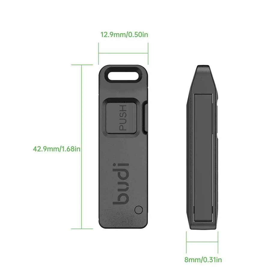 1pc SIM Card Eject Pin Storage Box Keychain SIM & TF Card Holder Tool - NEW