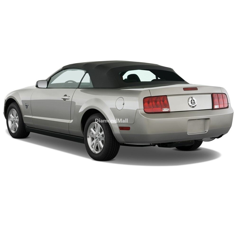 Convertible Soft Top 2005-2014 Ford Mustang w/DOT Heated Glass Window Sailcloth
