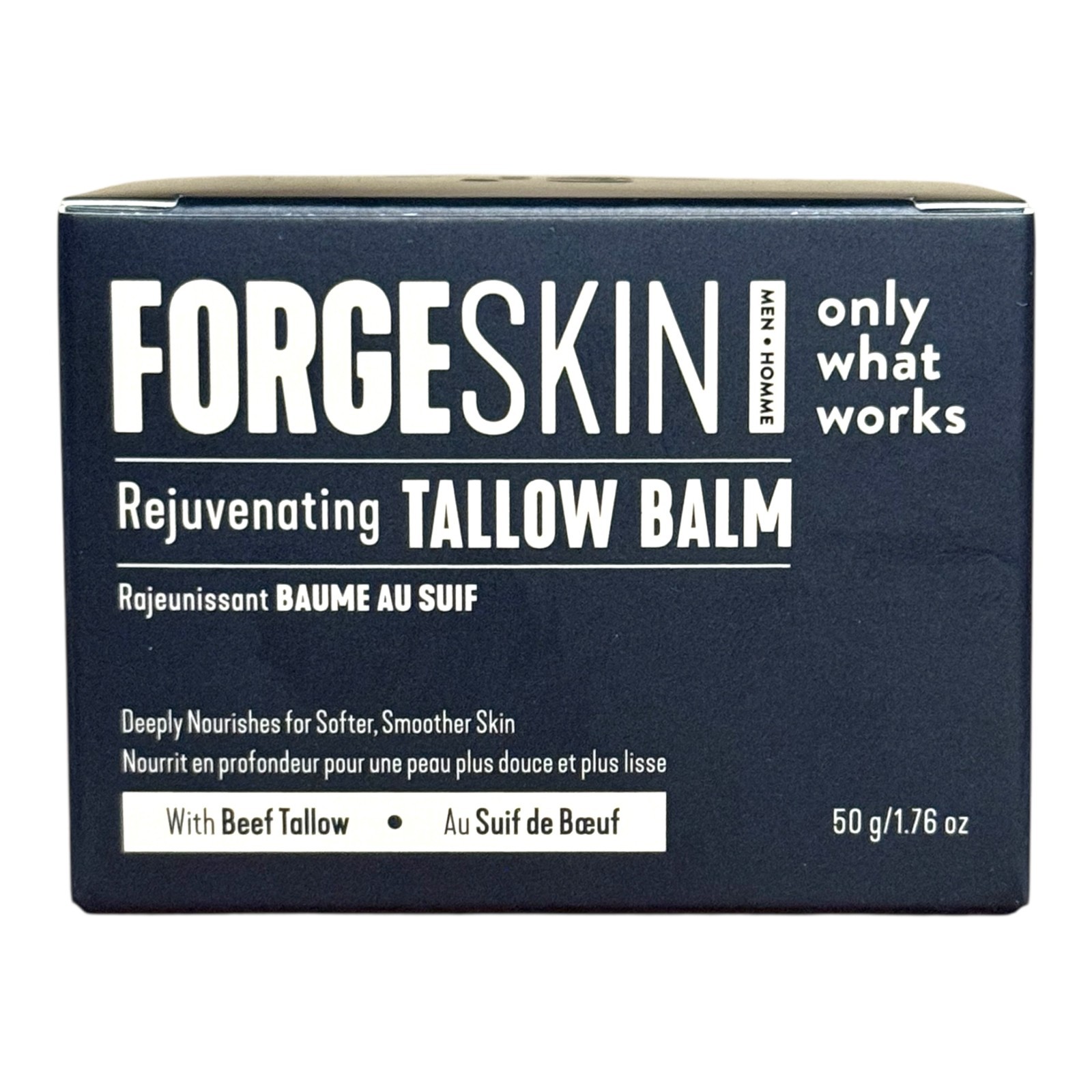 FORGE SKIN Men Face Tallow Balm 50g Beef Tallow Hydrating Cream (New Formula)