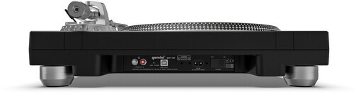 Gemini GRP-100 Belt Drive USB Turntable (2 Speeds 33/45) (Black) [New Turntable]