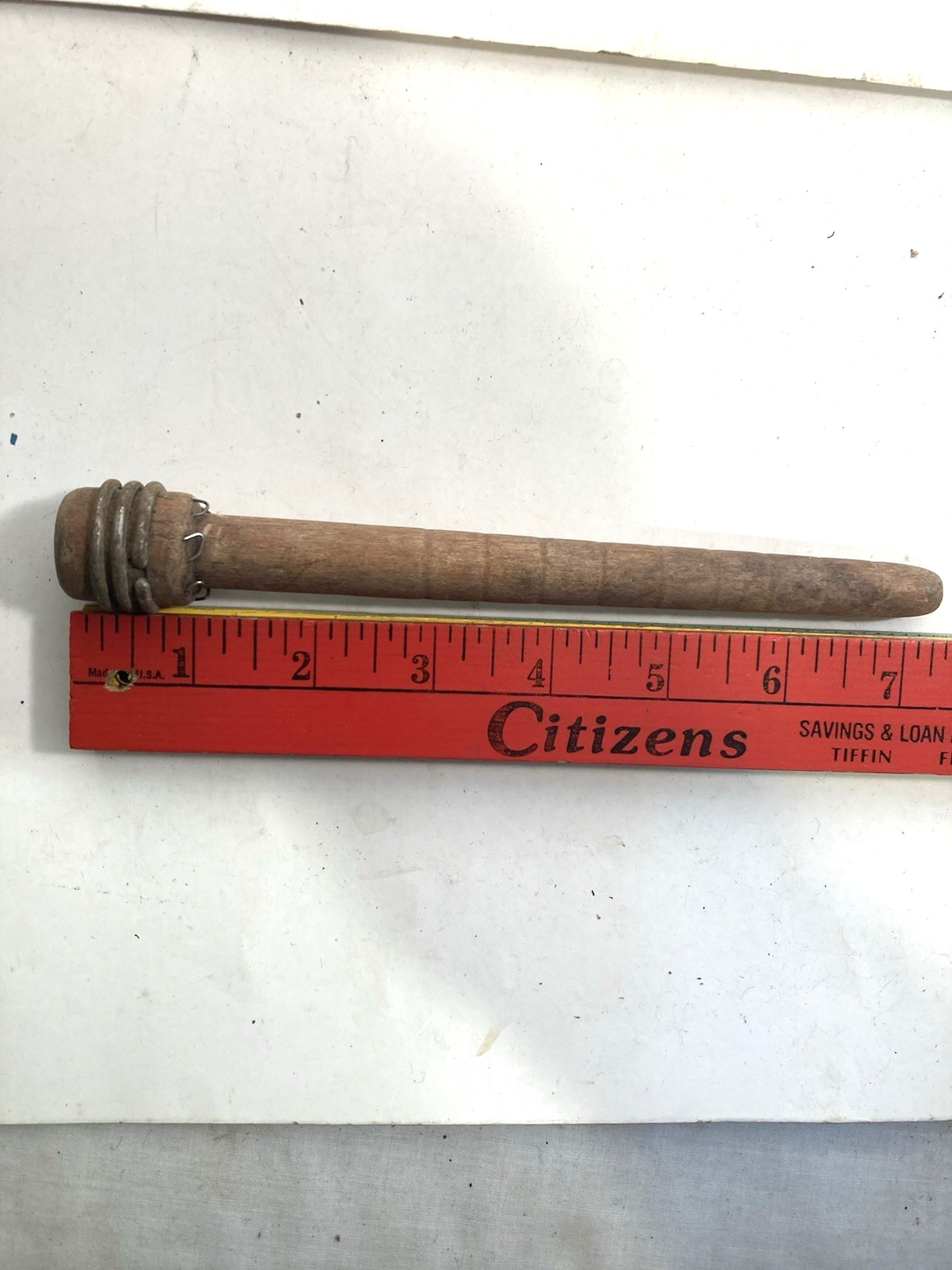 Wood Bobbins Wood Quills Vintage Factory Reclaimed Industrial 7 3/8", lot of 30