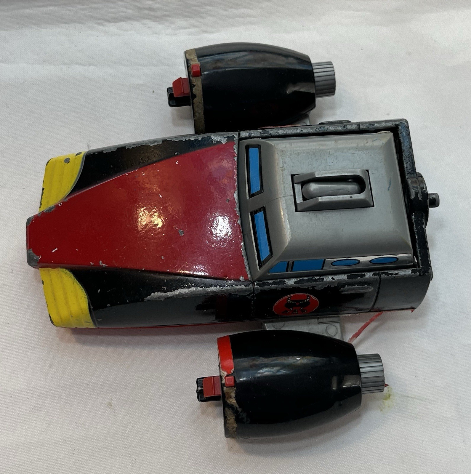 Vintage INSPECTOR GADGET DR CLAW VEHICLE 1983 BANDAI For REPAIR/PARTS LOT