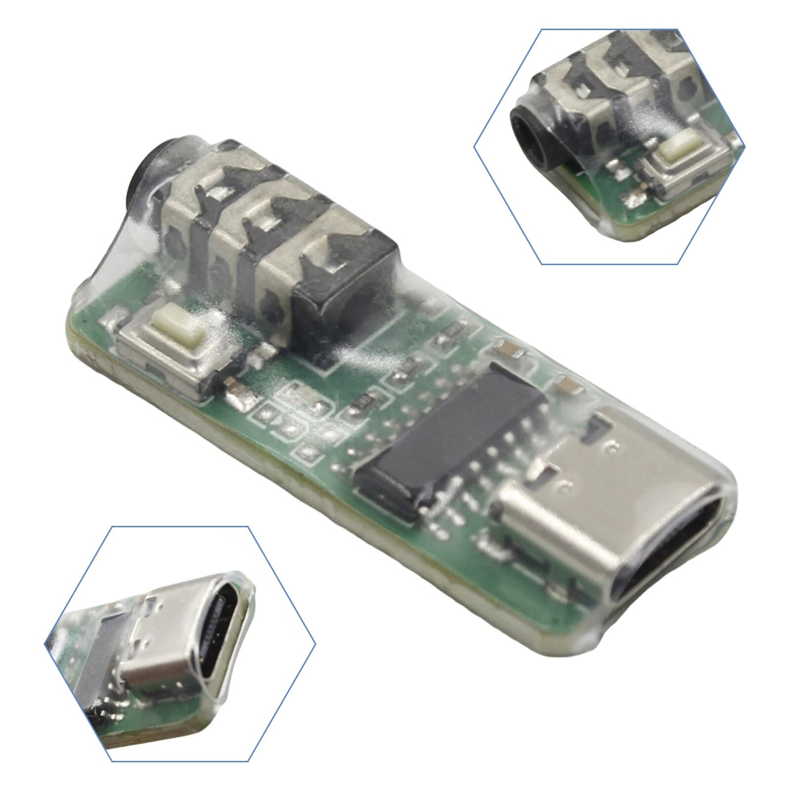 1PC Portable Type-C/USB Morse Code Trainer Built-in OTG, 2 Modes for Practice