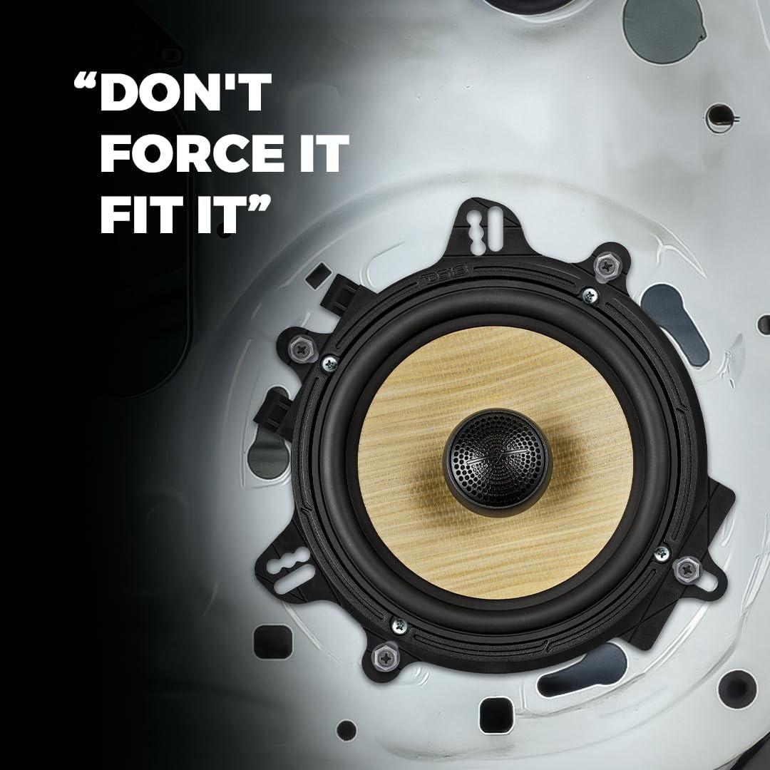 DS18 OEMADAPT6.5 Universal OEM Speaker Adapter for 6.5” Speakers - Pair