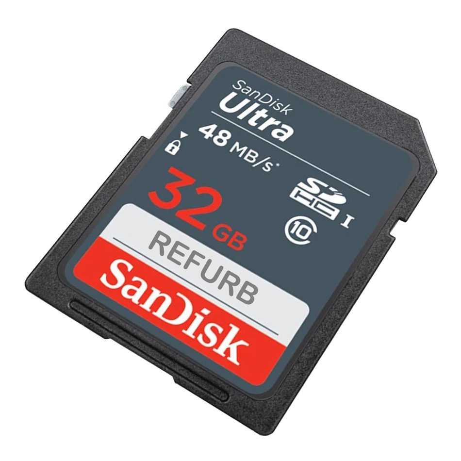 LOT 10x SanDisk SD Ultra 32GB - Class 10 SDHC-I 48MB/s Flash Memory Card