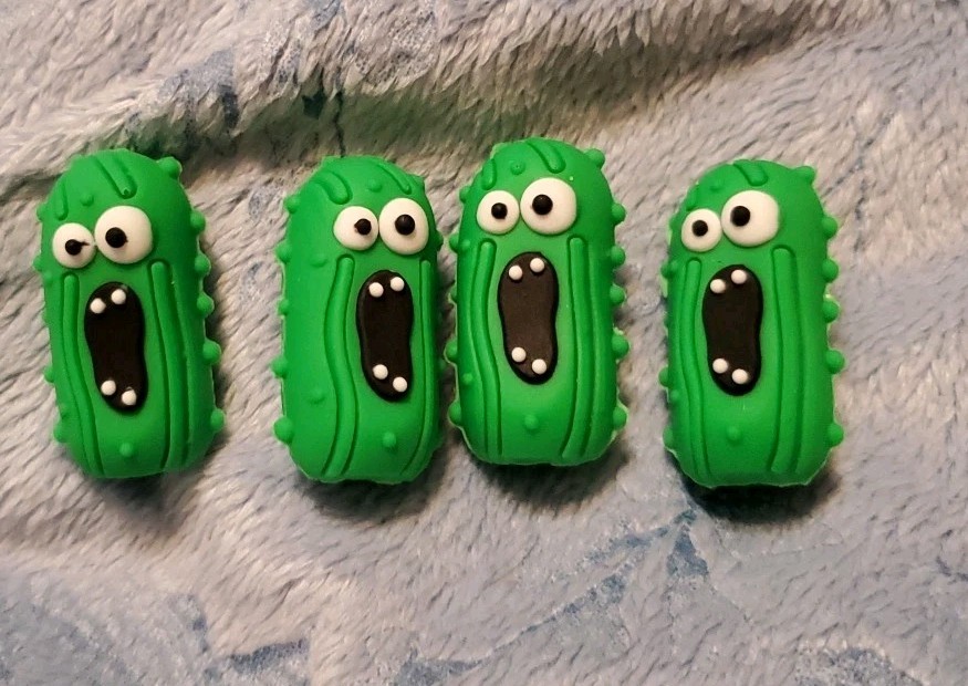 Lot of 4 - Emotional Support Pickle Positive Pickle