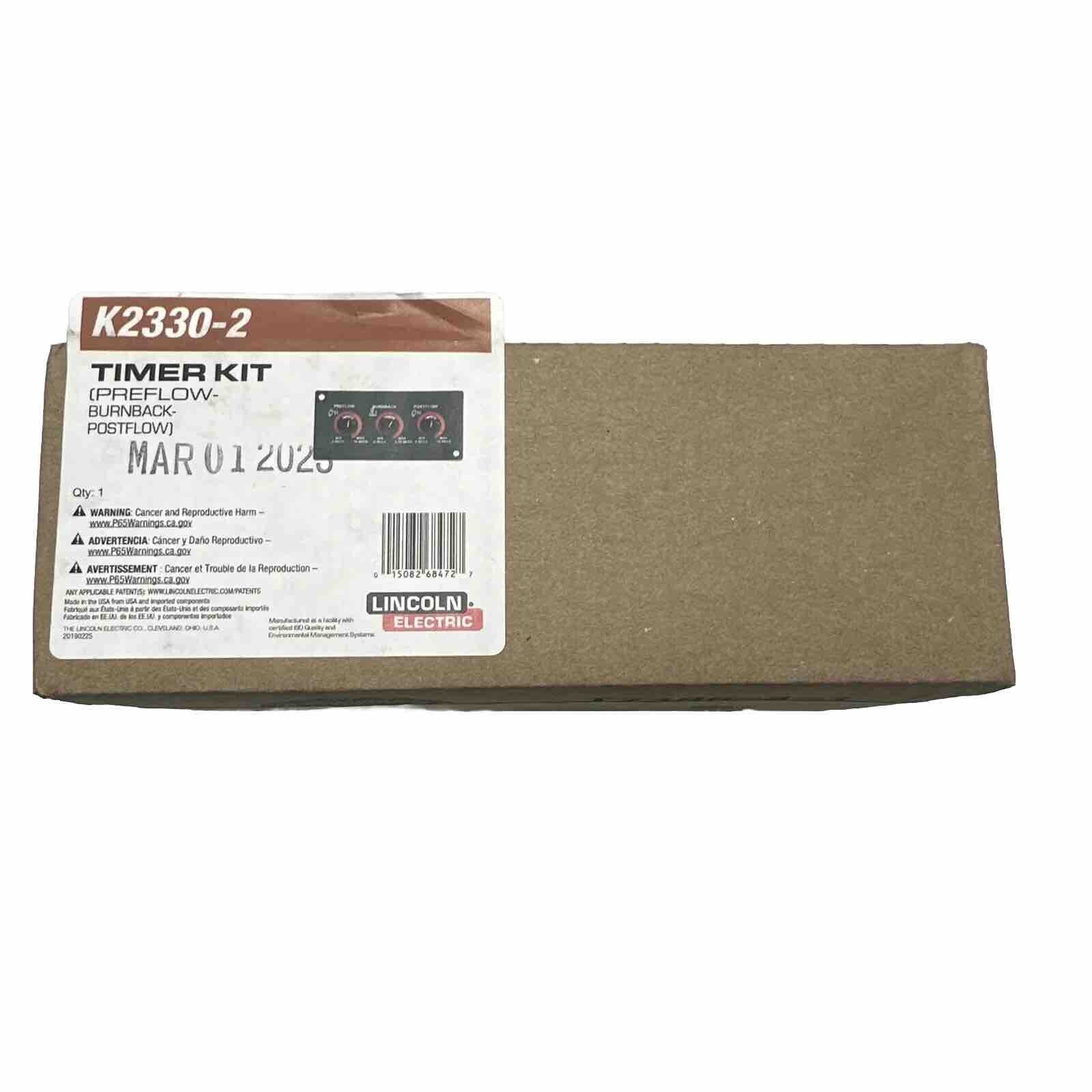 LINCOLN ELECTRIC K2330-2 Timer Kit PREFLOW BURNBACK POSTFLOW