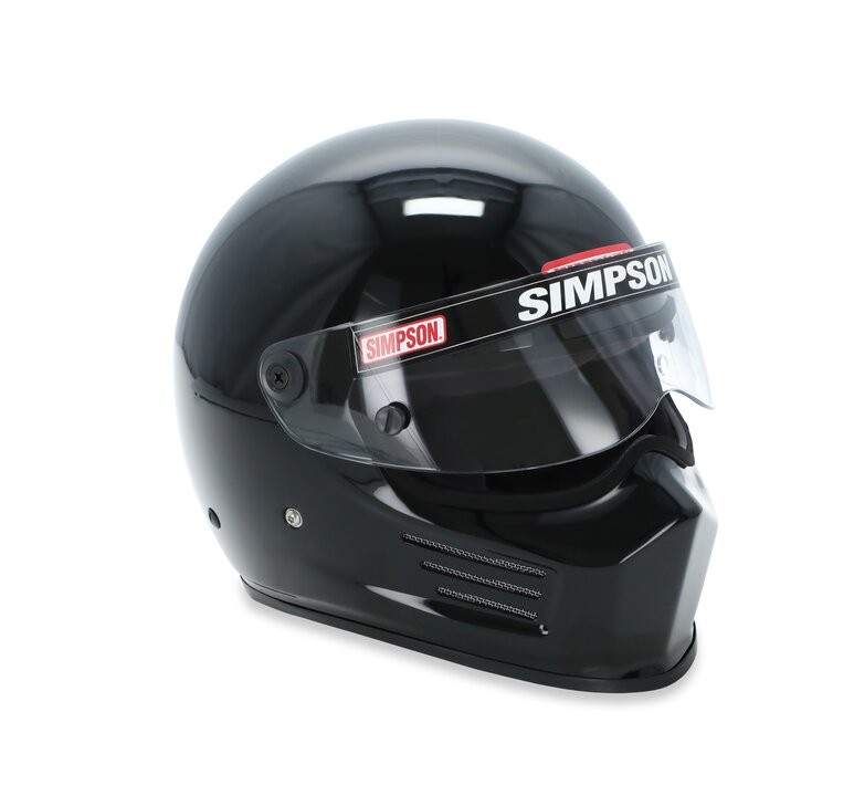 Simpson Racing 7200042 Snell SA2020 - Bandit Racing Helmet - XL - Black