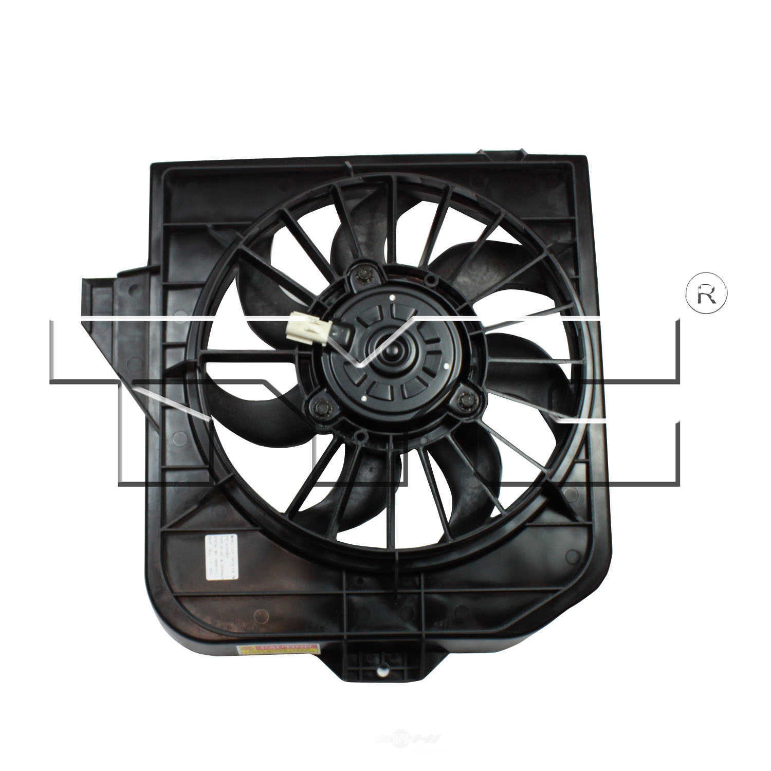 A/C Condenser Fan Assembly-Version T TYC 610390T