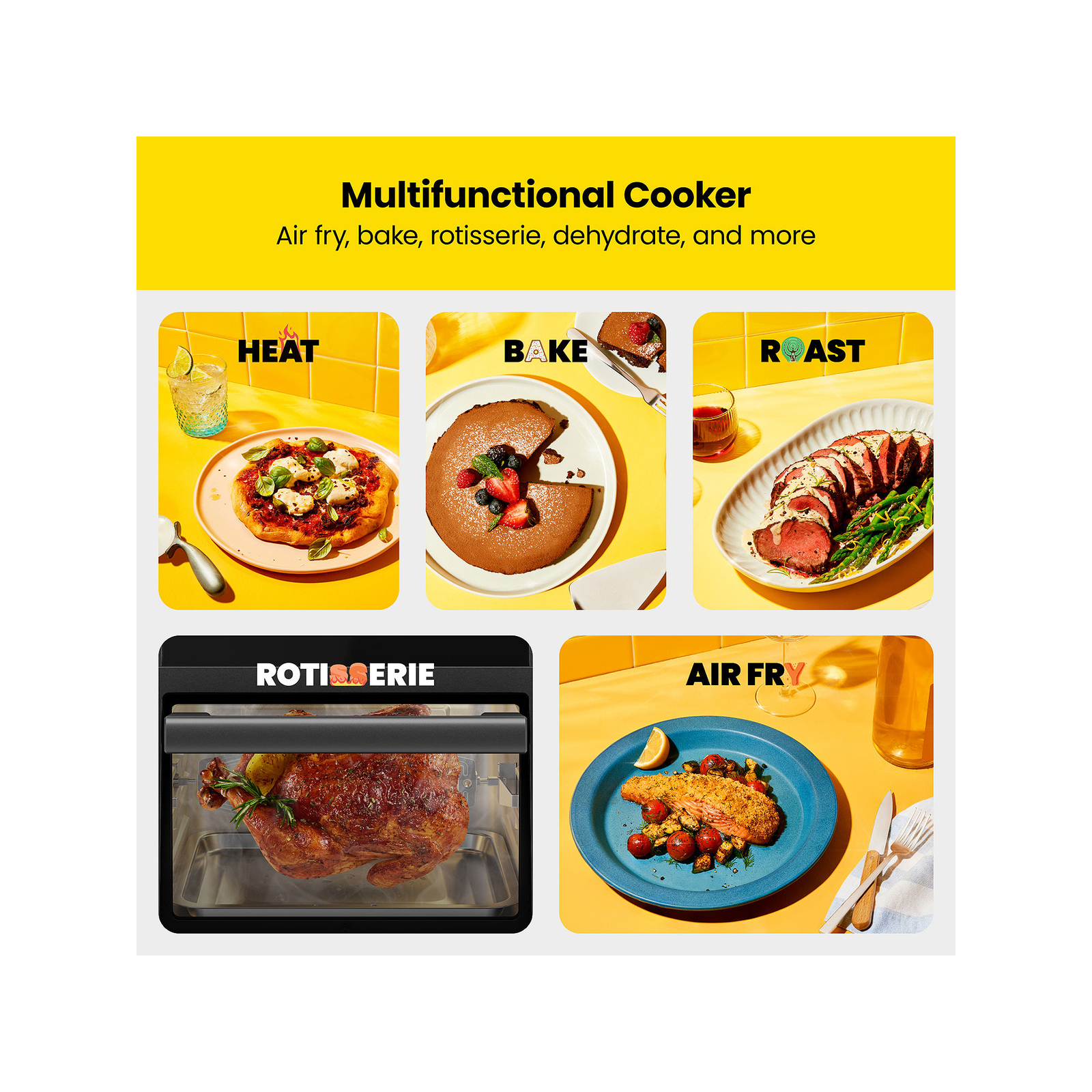 Chefman Air Fryer RJ38-RDO-PV12 - BLACK ONE SIZE