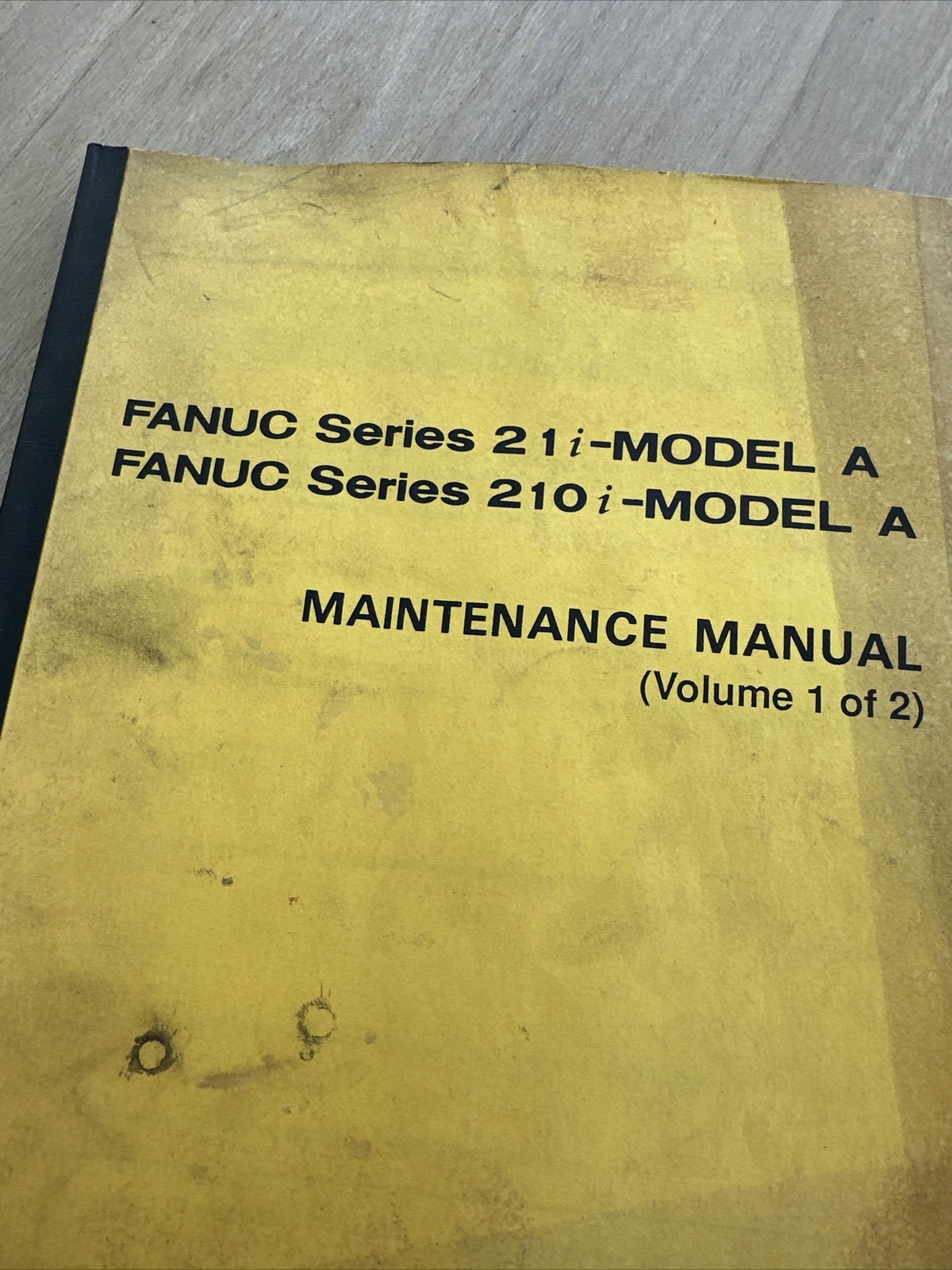 Fanuc Series 21i-Model A, 210i-Model A Parameter Manual Vol 1&2 B-63090EN/01