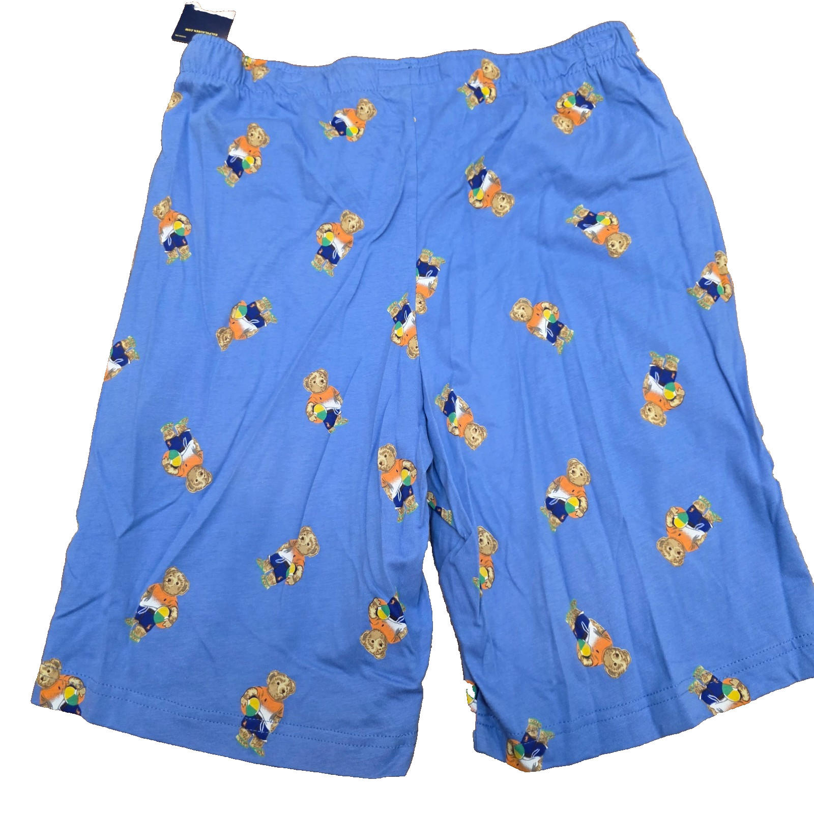 Polo Ralph Lauren Mens SMALL Polo Bear Sleepwear Sleep Shorts Blue