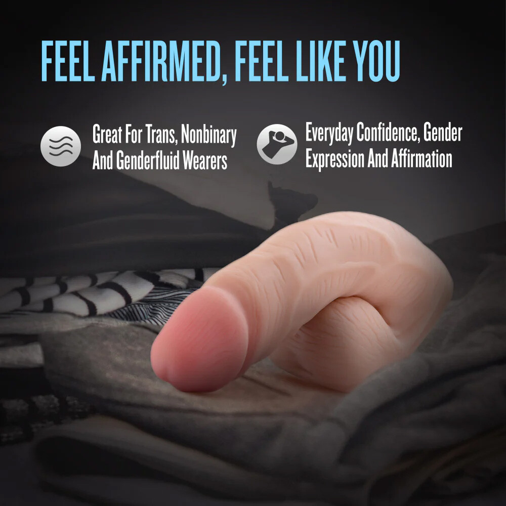 Packer Gear Packing Penis 5.5" Realistic Dildo Cock for Packing