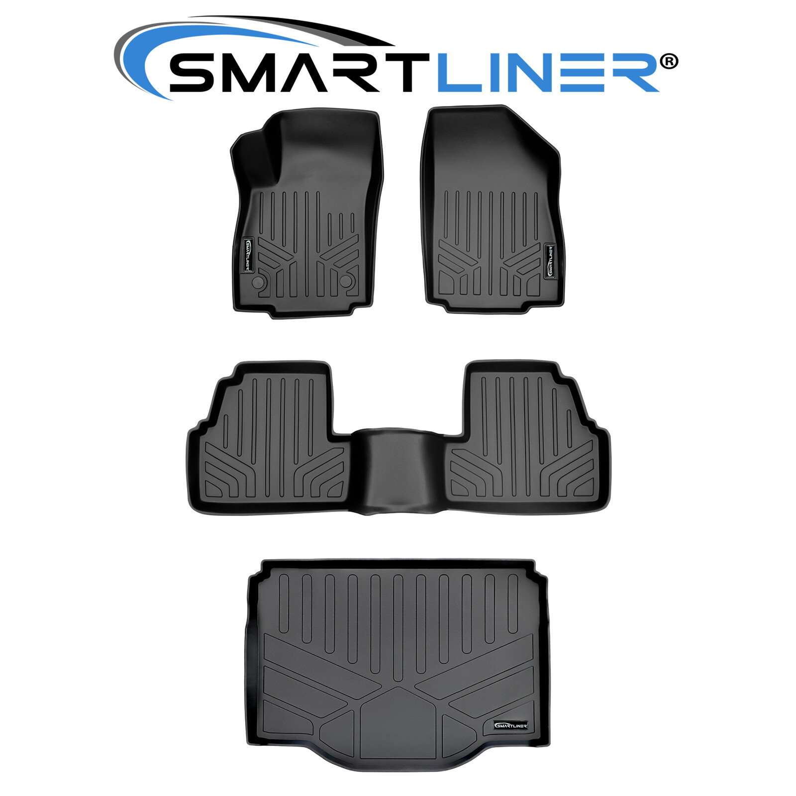 SMARTLINER Custom Fit Floor Mats For 2013-21 Buick Encore/Chevrolet Trax