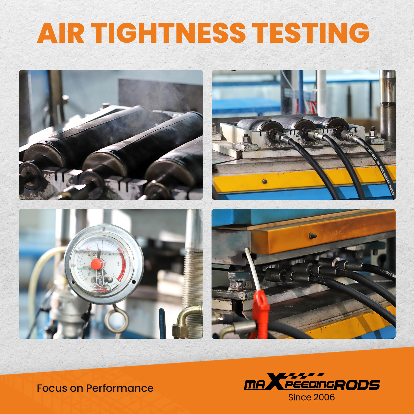 Pair Rear Air Ride Suspension Shock for Chevrolet GMC Cadillac Escalade 25979391